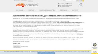 
                            6. Willkommen bei chilly.domains