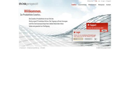 
                            2. Willkommen bei conetics | think project! GmbH