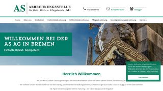 
                            10. Willkommen bei der AS AG in Bremen