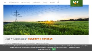 
                            4. Willkommen bei der NHF - Netzgesellschaft Heilbronn-Franken