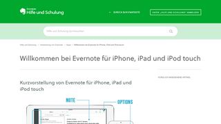 
                            2. Willkommen bei Evernote für iPhone, iPad und iPod touch – Evernote ...