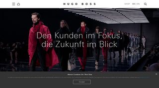 
                            2. Willkommen bei HUGO BOSS | HUGO BOSS Group
