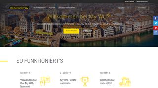 
                            4. Willkommen bei My WU® | Schweiz | Western Union®
