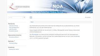 
                            7. Willkommen bei NOA!