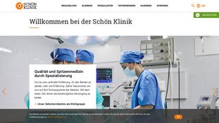 
                            1. Willkommen bei Schön Klinik - Schön Klinik