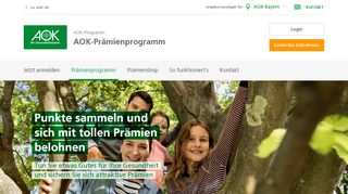 
                            8. Willkommen beim AOK-Prämienprogramm - aok-praemienprogramm.de