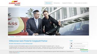 
                            5. Willkommen beim Portal für Carglass® Partner