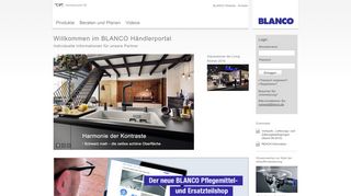 
                            4. Willkommen im BLANCO Händlerportal | BLANCO