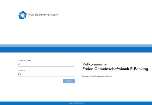 
                            1. Willkommen im E-Banking der Freie Gemeinschaftsbank ...