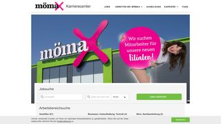 
                            7. Willkommen im Karrierecenter von mömax Deutschland