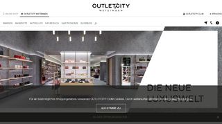 
                            8. Willkommen im Outlet für Premium Shopping & more | OUTLETCITY ...