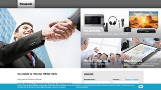 
                            3. Willkommen im Panasonic Partner Portal | Panasonic DE Partner Portal