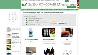 
                            3. Willkommen im Remedia Homöopathie-Shop - Remedia Homöopathie