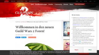 
                            3. Willkommen in den neuen Guild Wars 2 Foren! | GuildWars2.com