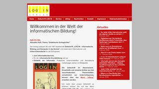 
                            3. Willkommen in der Welt der informatischen Bildung! -