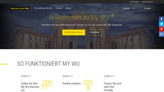 
                            8. Willkommen in My WU® | Deutschland | Western Union®