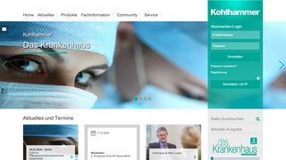 
                            9. Willkommen - Kohlhammer Krankenhaus