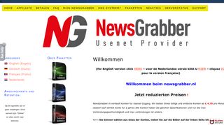 
                            8. Willkommen Newsgrabber.nl Usenet Provider