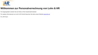 
                            2. Willkommen zur Personalverrechnung von Lohn & HR - Lohn.at