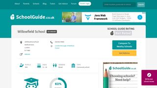 
                            9. Willowfield School review | School Guide