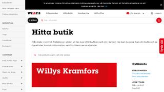 
                            11. Willys Kramfors - Hitta butik | Willys