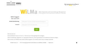 
                            1. WilMa - Login - WiLMa II