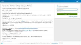 
                            4. Wilmaan kirjautuminen - Wilma - Helsinki Business College Oy ...