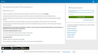 
                            12. Wilmaan kirjautuminen - Wilma - Sataedu