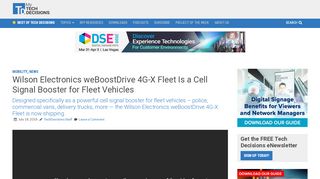 
                            13. Wilson Electronics weBoostDrive 4G-X Fleet Is a Cell Signal Booster ...
