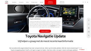 
                            4. Wilt u uw Toyota navigatiesysteem updaten?