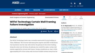 
                            12. WilTel Technology Curtain Wall Framing Failure Investigation ...