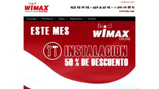 
                            6. Wimax On Line - Tu solución de acceso a Internet inalámbrico