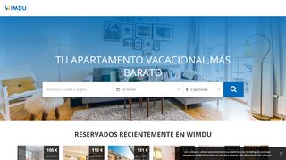 
                            2. Wimdu: apartamentos vacacionales más baratos