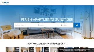 Wimdu - Ferienwohnungen und Apartments günstiger