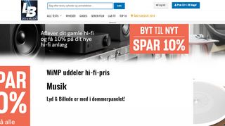 
                            8. WiMP uddeler hi-fi-pris - Lyd & Billede