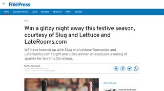 
                            9. Win a glitzy night away this festive season, courtesy of Slug and ...