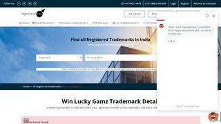 
                            4. Win LUCKY GAMZ™ | Application number - 2145481 | Trademark ...