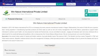 
                            6. Win Nature International Private Limited - Wholesale Distributor from ...