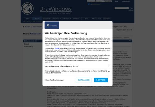 
                            6. Win10 kann nicht auf Win10 zugreifen (Dateifreigabe über LAN) - Dr ...