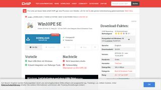 
                            3. Win10PE SE Download – kostenlos – CHIP