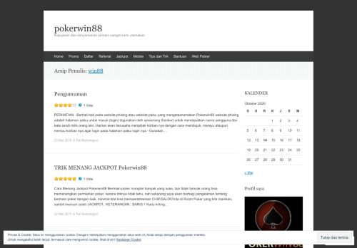 
                            7. win88 | pokerwin88 | Halaman 3 - WordPress.com