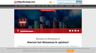 
                            6. Winamax Review und Bonusangebote - PokerStrategy.com