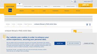 
                            10. winbank Reload e-PASS Attiki Odos| Piraeus Bank