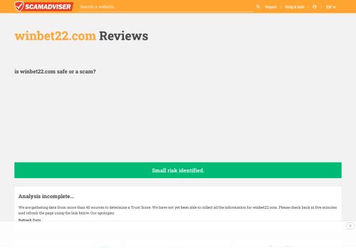 
                            10. winbet22.com Reviews| Scam check for winbet22.com | is winbet22 ...