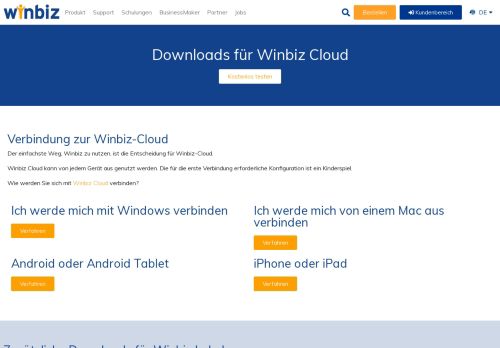 
                            1. Winbiz Cloud - Verbindung über einen PC-Arbeitsplatz