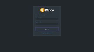 
                            9. Winco - Login - Winco.io