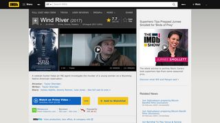 
                            2. Wind River (2017) - IMDb