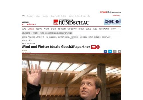 
                            11. Wind und Wetter ideale Geschäftspartner | wr.de | Städte