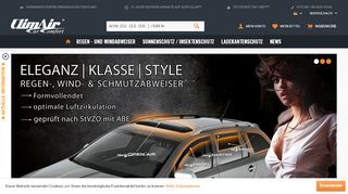 
                            6. Windabweiser PKW & LKW - Shop | ClimAir PLAVA Kunststoffe GmbH