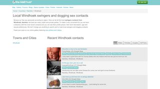 
                            3. Windhoek swingers contacts - free sex and dogging in Windhoek ...